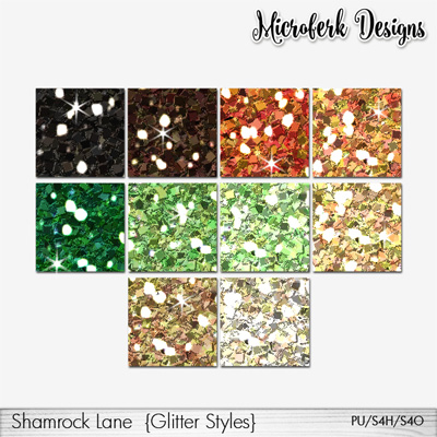 Shamrock Lane Glitters